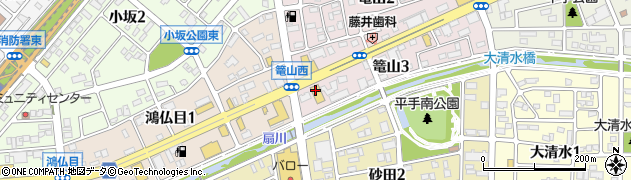 カラオケ館 名古屋鳴海店周辺の地図