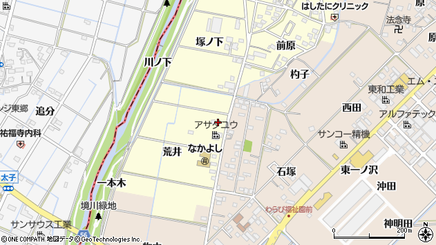 〒470-0226 愛知県みよし市西一色町の地図