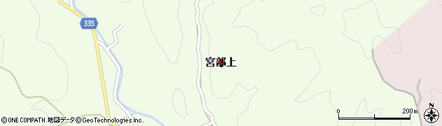 岡山県津山市宮部上周辺の地図