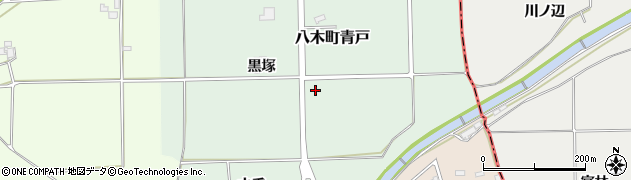 京都府南丹市八木町青戸周辺の地図