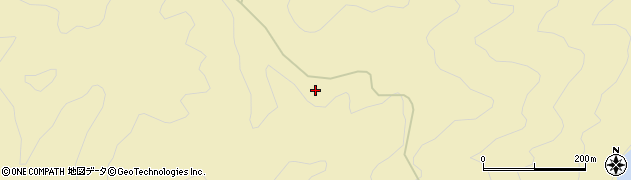 愛知県設楽町（北設楽郡）田内（峯田）周辺の地図