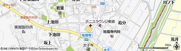 愛知県愛知郡東郷町春木前田3275周辺の地図