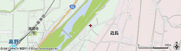 岡山県津山市高野本郷2907周辺の地図