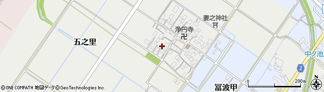 滋賀県野洲市五之里68周辺の地図