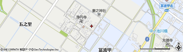 滋賀県野洲市五之里16周辺の地図