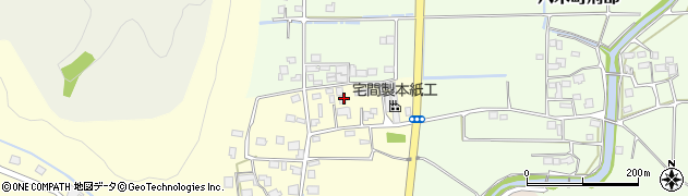 京都府南丹市八木町北広瀬岸ノ上周辺の地図