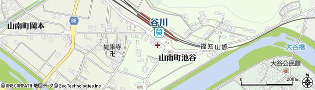 丹波ひかみ農協山南支店久下店周辺の地図
