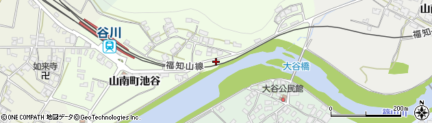 兵庫県丹波市山南町池谷2周辺の地図