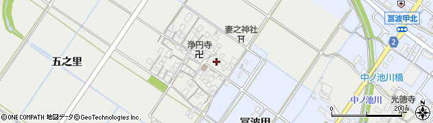 滋賀県野洲市五之里26周辺の地図