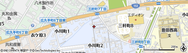 株式会社神村交易　豊田営業所周辺の地図
