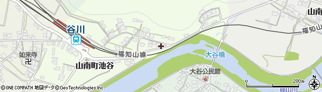 兵庫県丹波市山南町池谷221周辺の地図