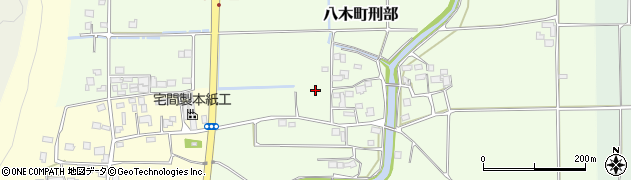 京都府南丹市八木町刑部（竹ノ垣内）周辺の地図