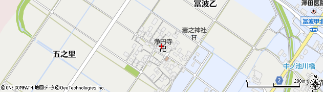 滋賀県野洲市五之里32周辺の地図