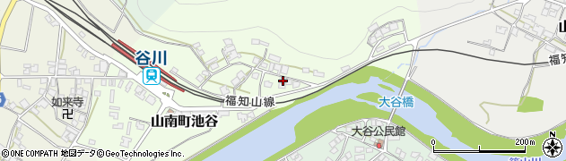 兵庫県丹波市山南町池谷218周辺の地図