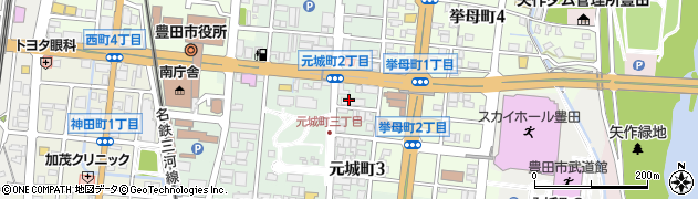 三河商事株式会社　本社周辺の地図