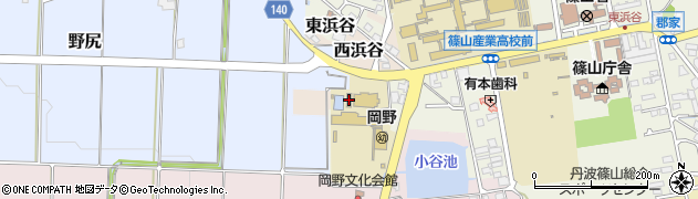 兵庫県丹波篠山市西浜谷402周辺の地図