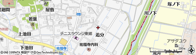 愛知県愛知郡東郷町春木追分99周辺の地図