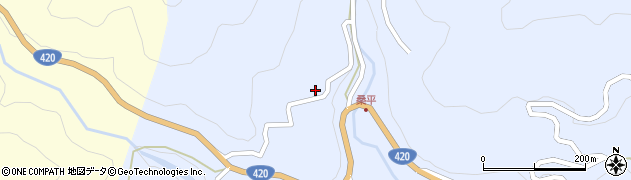 愛知県北設楽郡設楽町豊邦ムカイ15周辺の地図