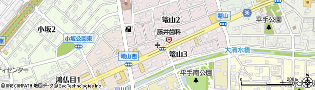 小島洋品店鳴海店周辺の地図