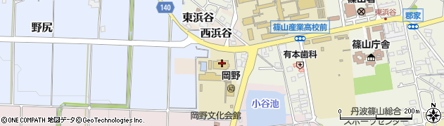 兵庫県丹波篠山市西浜谷407周辺の地図