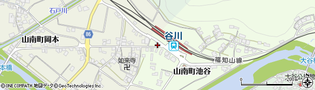 兵庫県丹波市山南町池谷113周辺の地図