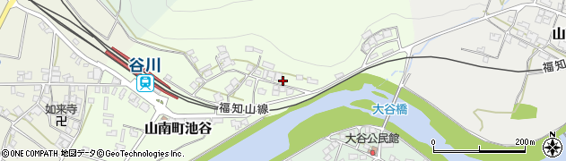 兵庫県丹波市山南町池谷225周辺の地図