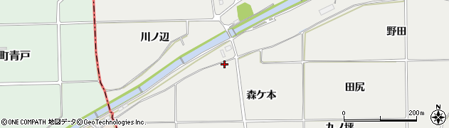 京都府亀岡市旭町（森ケ本）周辺の地図