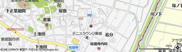 愛知県愛知郡東郷町春木追分3303周辺の地図