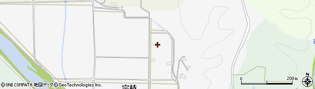岡山県鏡野町（苫田郡）宗枝周辺の地図