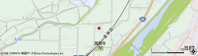 岡山県津山市高野本郷1962周辺の地図