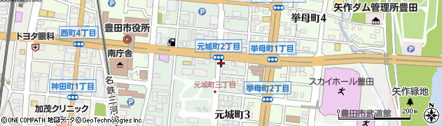 株式会社栗田商会　豊田営業所周辺の地図