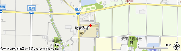 丹波篠山市立城北畑小学校周辺の地図