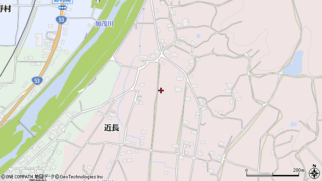 〒708-1112 岡山県津山市近長の地図