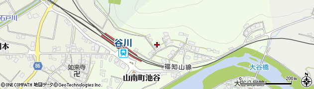 兵庫県丹波市山南町池谷177周辺の地図