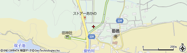岡山県津山市上田邑1262周辺の地図