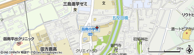 静岡県田方郡函南町仁田148周辺の地図
