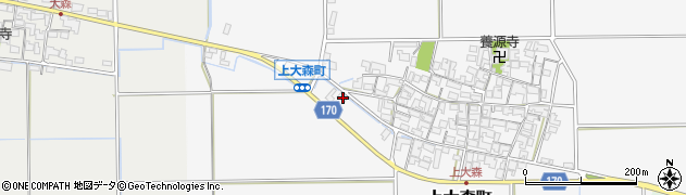 滋賀県東近江市上大森町2655周辺の地図