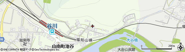 兵庫県丹波市山南町池谷204周辺の地図