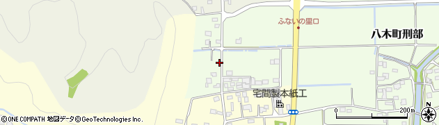 京都府南丹市八木町刑部（片山）周辺の地図