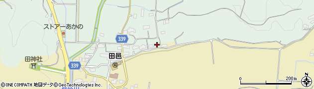 岡山県津山市上田邑40周辺の地図