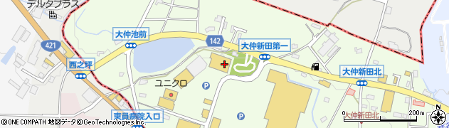 快活ＣＬＵＢ　桑名サンシパーク店周辺の地図