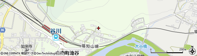 兵庫県丹波市山南町池谷202周辺の地図