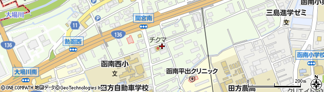 株式会社たかやなぎ　函南店周辺の地図
