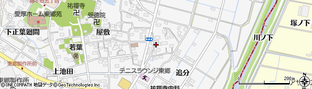 愛知県愛知郡東郷町春木追分3058周辺の地図