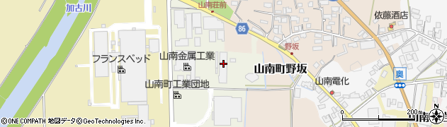 兵庫県丹波市山南町きらら通16周辺の地図