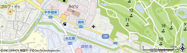 愛知県名古屋市緑区鳴海町（横吹）周辺の地図