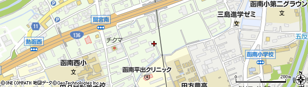 静岡県田方郡函南町間宮731周辺の地図