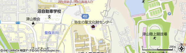 津山弥生の里文化財センター周辺の地図