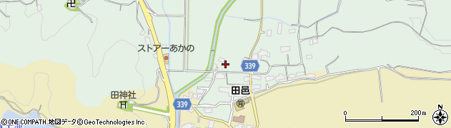 岡山県津山市上田邑69周辺の地図