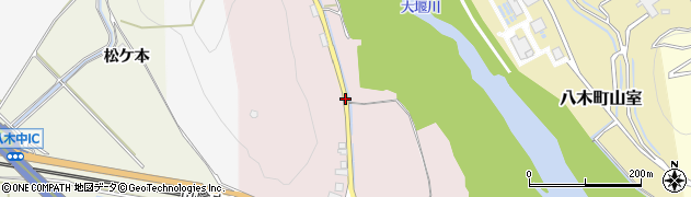京都府南丹市八木町八木嶋（片原）周辺の地図